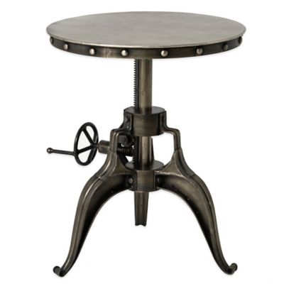 Whitby 22-Inch Crank Round End Table - Bed Bath & Beyond