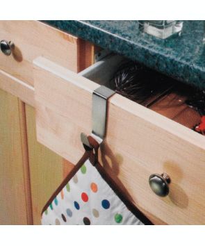 Gancho individual de acero inoxidable InterDesign™ Forma para cajón
