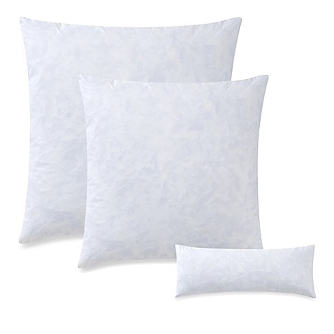 Feather Throw Pillow Insert in White - Bed Bath & Beyond
