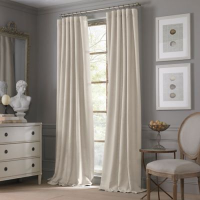 Neutral Cream Linen Living Room Curtains