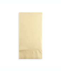 Toallas desechables de papel Creative Converting™ de dos capas color crema, 100 piezas