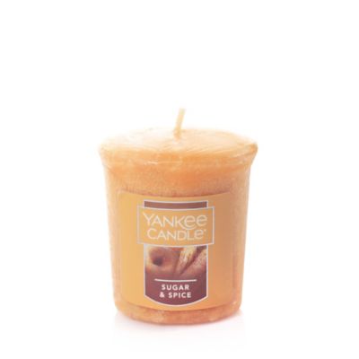 candle sugar yankee spice votive samplers candles bath