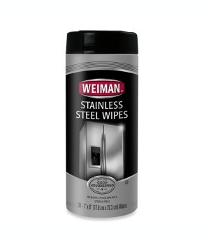 Toallitas desechables Weiman™ para limpiar acero inoxidable