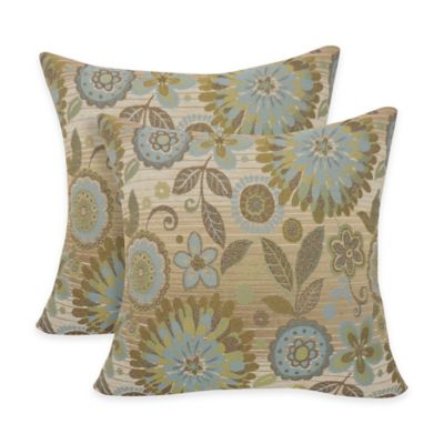 Arlee Home Fashions® Rosita Woven Jacquard Square Throw Pillow (Set of ...