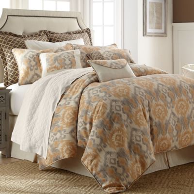 HiEnd Accents Casablanca Comforter Set with Bed Skirt - Bed Bath & Beyond