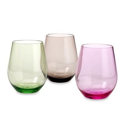 bed bath beyond stemless wine glasses