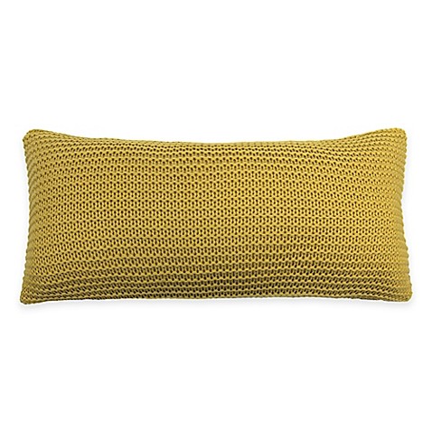 Glaser Oblong Throw Pillow in Yellow - Bed Bath & Beyond