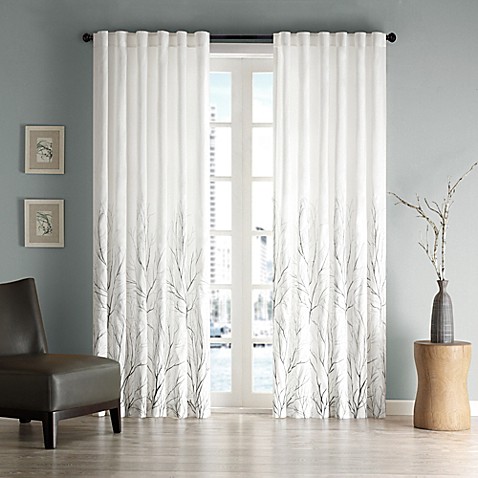 Curtains Ideas curtains madison wi : Madison Park Andora Rod Pocket/Back Tab Lined Window Curtain Panel ...