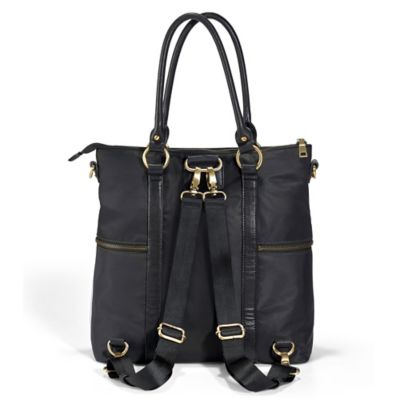 Newlie Louise Backpack Diaper Bag in Black - buybuy BABY