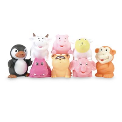 Elegant Baby® 8-Pack Animal Party Bath Squirties - buybuy BABY