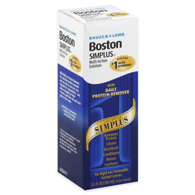 Bausch + Lomb Boston Simplus® 3.5 oz. Multi-Action Solution - Bed Bath ...