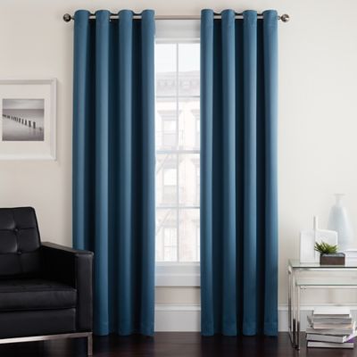 Window Curtains & Drapes - Grommet, Rod Pocket & more styles - Bed ... - image of Twilight Room Darkening Grommet Window Curtain Panel