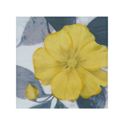 Madison Park Yellow Bloom Canvas Wall Art - Bed Bath & Beyond