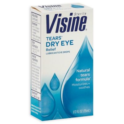 Visine® 0.50 oz. Tears Dry Eye Relief Drops - Bed Bath & Beyond