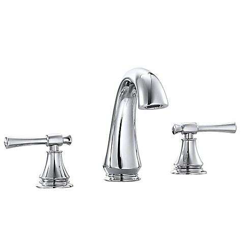 ... Triton 2-Handle 8-Inch Widespread Bathroom Faucet - Bed Bath & Beyond