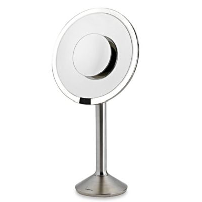 simplehuman 8 inch round sensor makeup mirror pro
