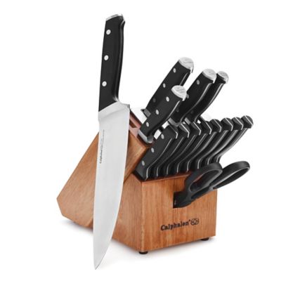 calphalon classic self sharpening 15 pc.cutlery set with sharpin technolog