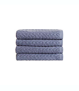 Set de toallas de algodón para manos Simply Essential™ color gris tormenta