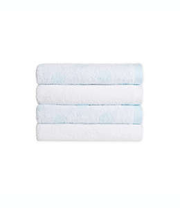 Set de toallas de algodón para manos Simply Essential™ color azul