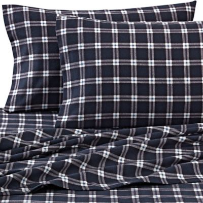 The Seasons Collection® Heavyweight Flannel Pattern Pillowcases (Set of ...