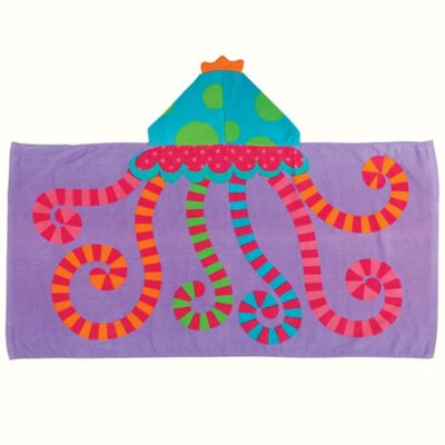 Buy Stephen Joseph Jellyfish Hooded Towel in Purple from  Bed Bath & Beyond