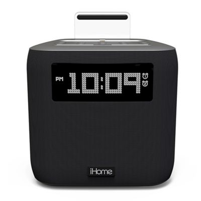 clock radio ihome alarm lightning connector fm dual