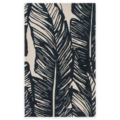 Buy Surya Babiana 5-Foot x 7-Foot 6-Inch Indoor/Outdoor Area Rug in Charcoal from  Bed Bath & Beyond