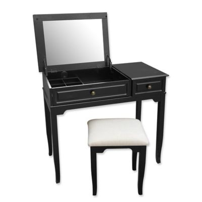 Vanity Sets & Benches - Bed Bath & Beyond image of Emily Bathroom Vanity Set with Stool