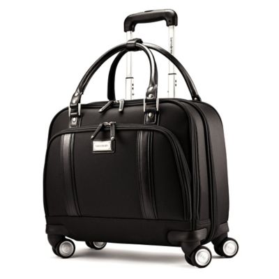 Samsonite® Xenon 2 Women's Mobile Office Laptop Spinner Bag in Black ...