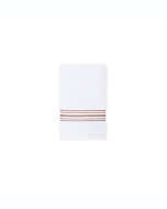 Toalla facial de algodón Nestwell™ Hygro® Fashion Stripe con líneas color café