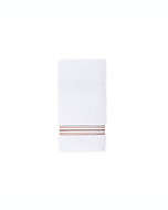 Toalla fingertip de algodón Nestwell™ Hygro® Fashion Stripe con líneas color café