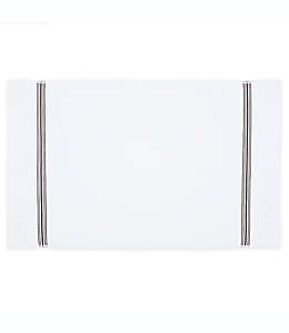 Tapete de algodón para baño Nestwell™ Hygro® Fashion Stripe con líneas color gris hierro