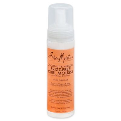 SheaMoisture® Coconut & Hibiscus 7.5 fl. oz. Frizz-Free Curl Mousse ...