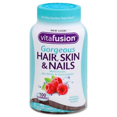 Vitafusion™ Gorgeous Hair, Skin & Nails 100-Count Gummy Multivitamin in ...