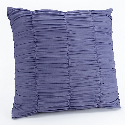 Buy Jessica Simpson Spice Market Gathered Square Throw Pillow in Purple from Bed Bath & Beyond