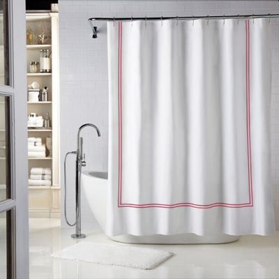 Wamsutta® Baratta Stitch Shower Curtain - Bed Bath & Beyond