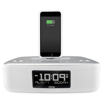 iHome™ iDL44 Dual Alarm Clock Radio with USB Charging Port ...