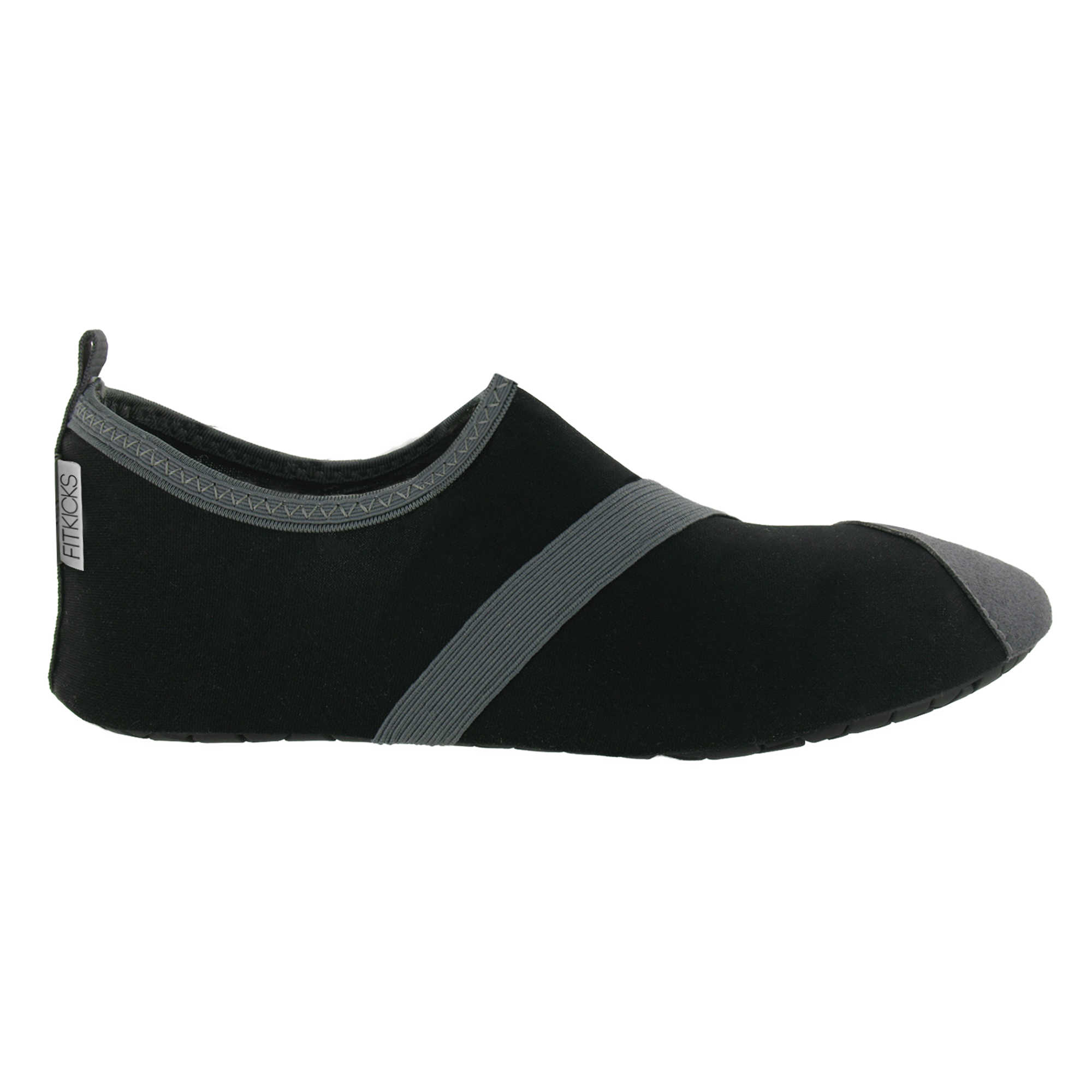 FITKICKS® Size Large Active Lifestyle Footwear in Black