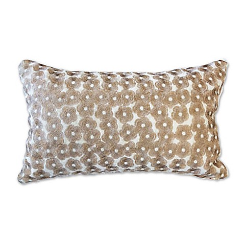 Blissliving Bahia Palace 12-Inch x 20-Inch Oblong Throw Pillow in Gold - Bed Bath & Beyond