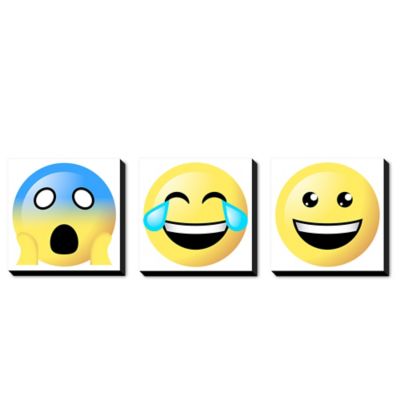  Emoji  Canvas Hanging Wall  Art  Bed Bath Beyond