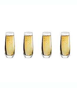 Copas sin tallo para champaña de cristal Our Table™ Set de 4