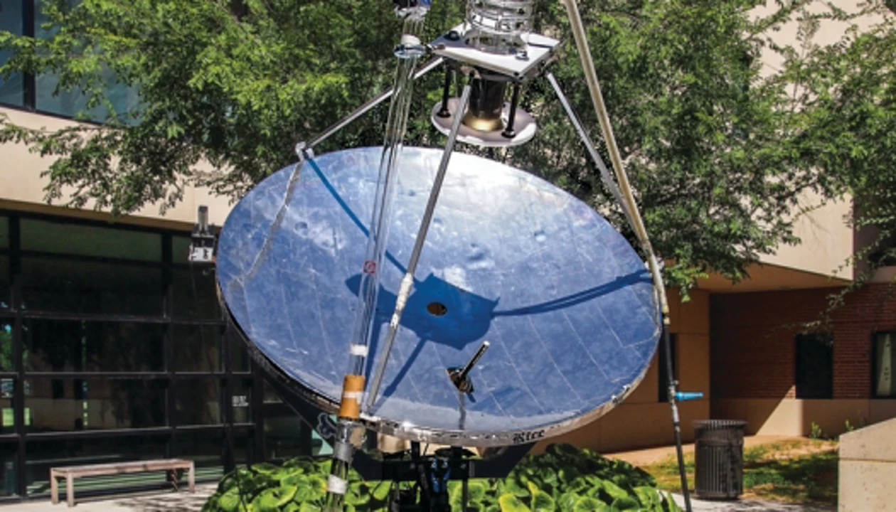 Portable Solar Device Generates Sanitizing Steam