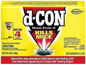 d-Con Mouse-Prufe II Bait Wedge, Pest Control