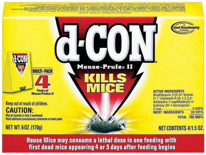 BEST MOUSE POISON ON THE MARKET! D-CON KILLS MICE 