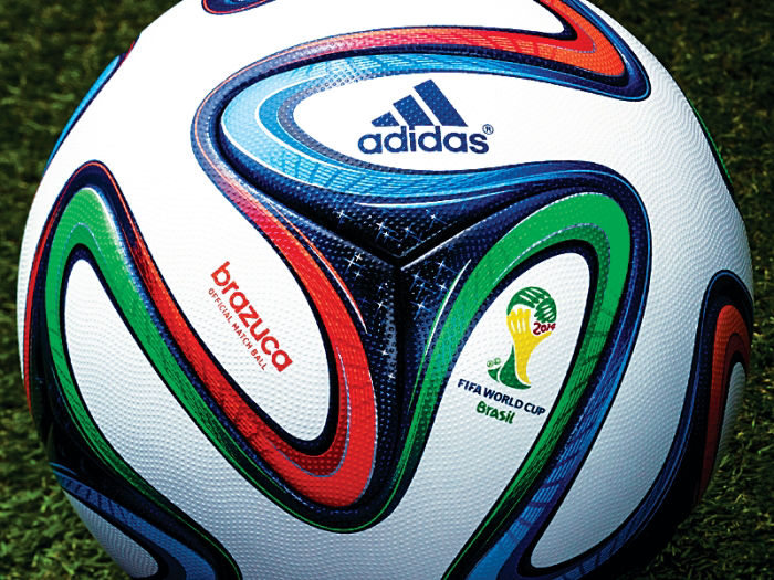 FIFA World Cup 2014: The Adidas Brazuca comes into the hands of the World  Cup stars!