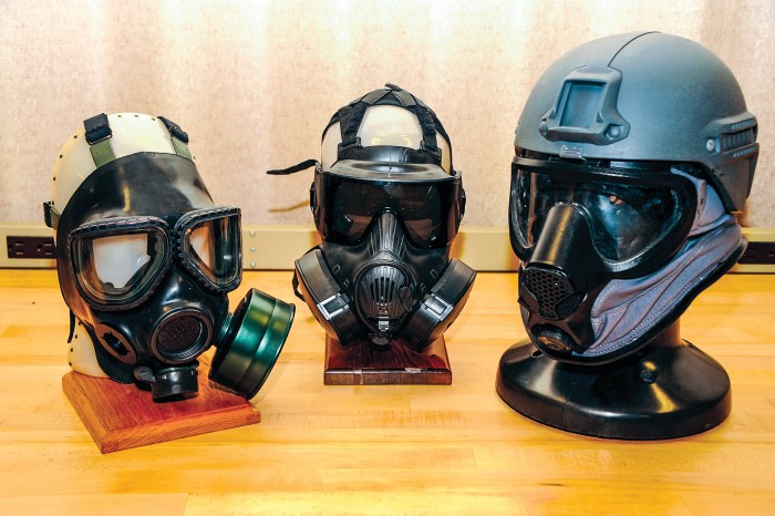 Hazard mask store