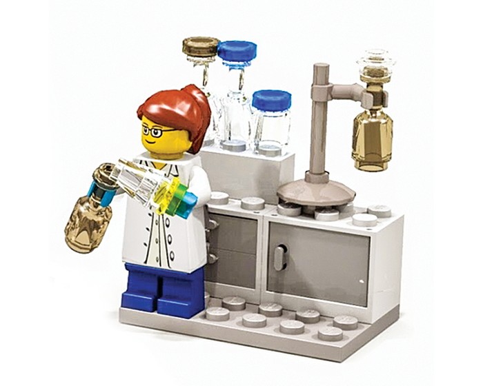 Lego worlds cheap chemistry laboratory