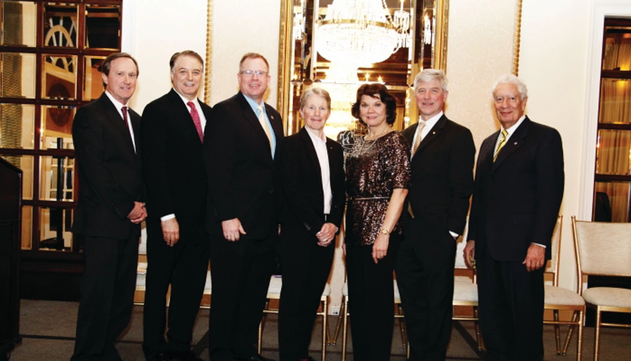 ACS hosts reception for new officers