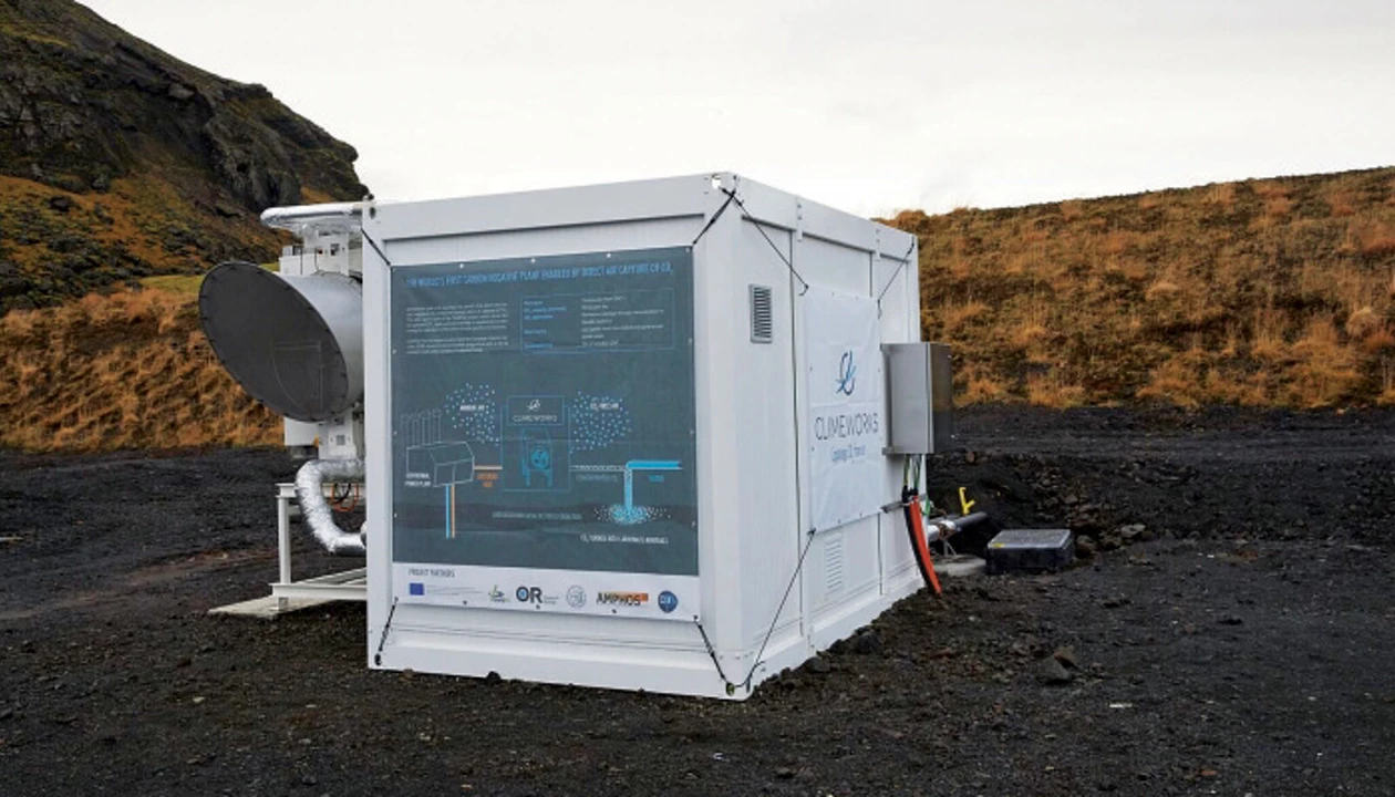 Climeworks joins project to trap carbon dioxide in rocks