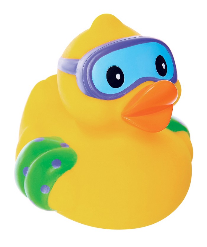 Your ducky’s microbiome, glowinthedark squirt guns